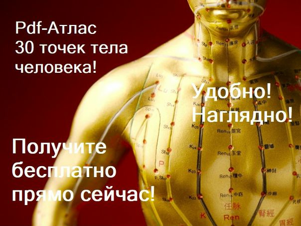 Удобный Pdf-Атлас 30 важнейших точек человека 