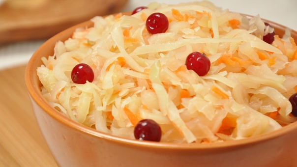 Квашеная капуста: очень вкусно и полезно 